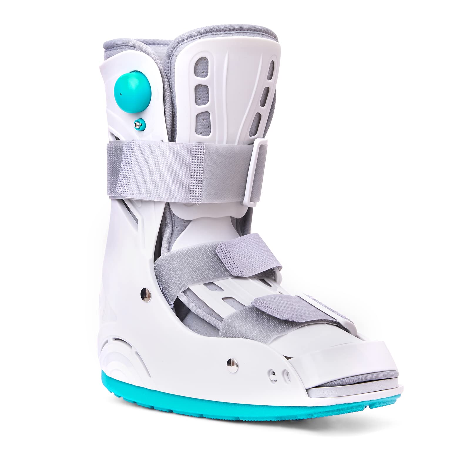 Tairibousy Walker Fracture Boot Air Cam Walker Inflatable Walking Boot for Achilles Tendon Surgery, Acute Ankle Sprains, Broken Toe Foot, Post Op Care (Manual Inflation, M)