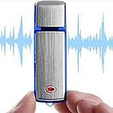 8GB Voice Recorder, Digital Audio Recorder with 550 Hours Recording Capacity Noise Reduction USB Recording Device Rechargeabl