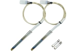 BRATI Hot Rod Igniter Kit for Camp Chef Wood Pellet Grills,for Z Grills and Cuisinart Wood Pellet Smoker Ignitor,Replacement Part PG24-21,2 Pack