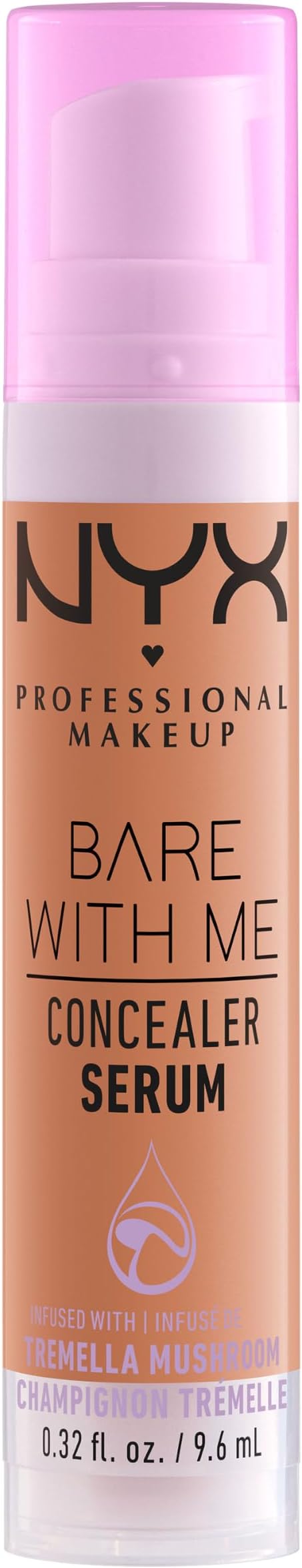 NYX Bare With Me Concealer Serum Caramel 24H Hydration 13 shades