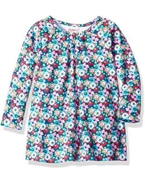 Toddler Girls' Long Sleeve Flora Top