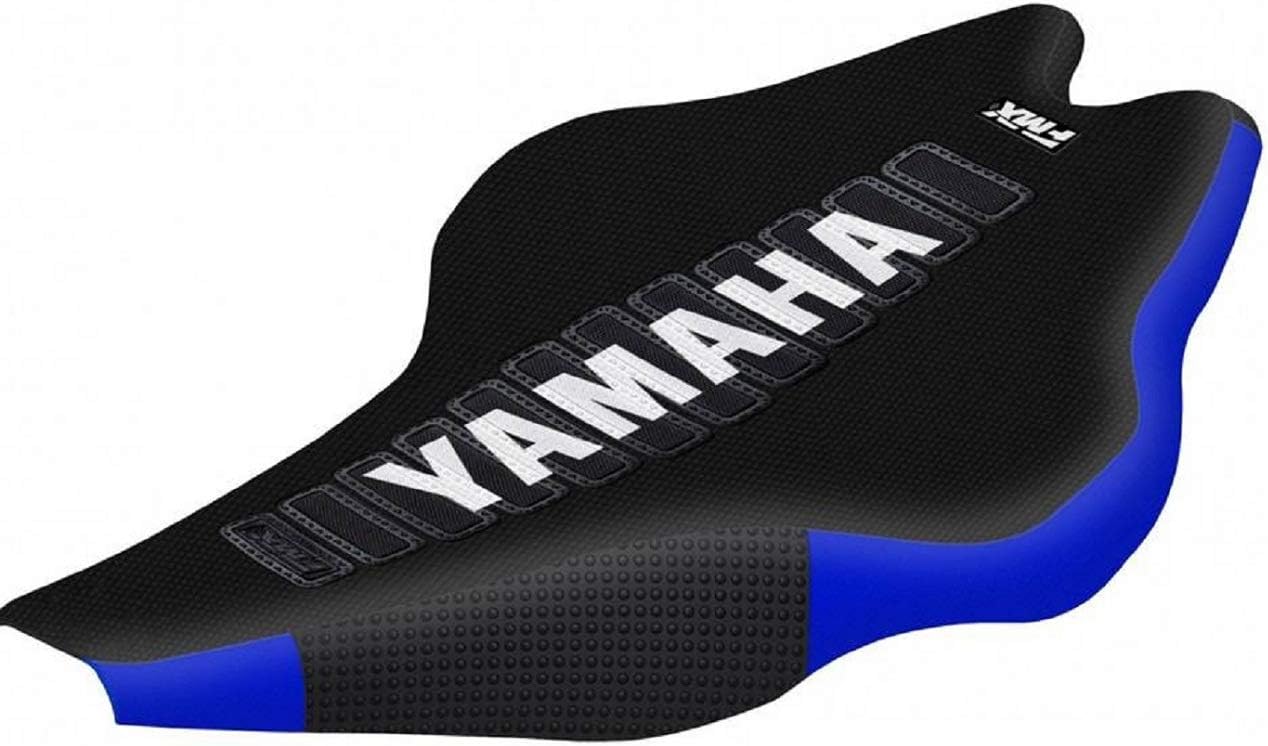 ATV SEAT Cover YFZ 450 R Injection FMX HF GRIPP Series Black & Blue