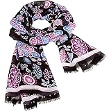 Vera Bradley Soft Fringe Scarf (Alpine Floral)