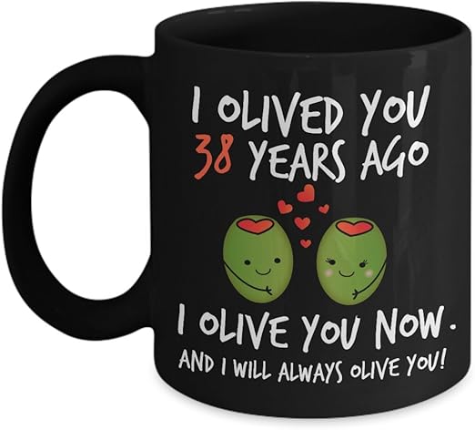 38th wedding anniversary gifts for him
