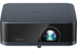 Epson Lifestudio Pop Plus 4K PRO-UHD Personal Lifestyle Projector, 700 Lumens of Colour and White Brightness, Sound by Bose, 