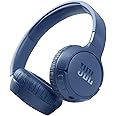 JBL Tune 660NC wireless with Active Noise Cancelling, up to 55 hours battery, microphone for call, foldable and comfortable, Android and iOs compatible (Blue)