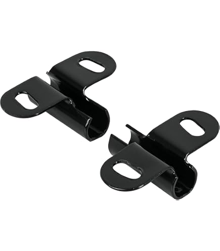 Manijas Goma Para Carretilla - 4 Unidades Antideslizantes - Repuesto Universal 114x20mm Negro