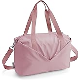 Ceneda Small Gym Bag for Women, 12 inch Mini Gym Bag with Wet Pocket, Lightweight Tote for Gym, Sport, Workout - Pink