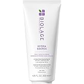 Biolage Hydra Source Leave-In Cream - Instantly Moisturizes & Seals Split Ends, For Dry Hair, With Fermented Aloe & Micro-Filtered Hyaluronic Acid