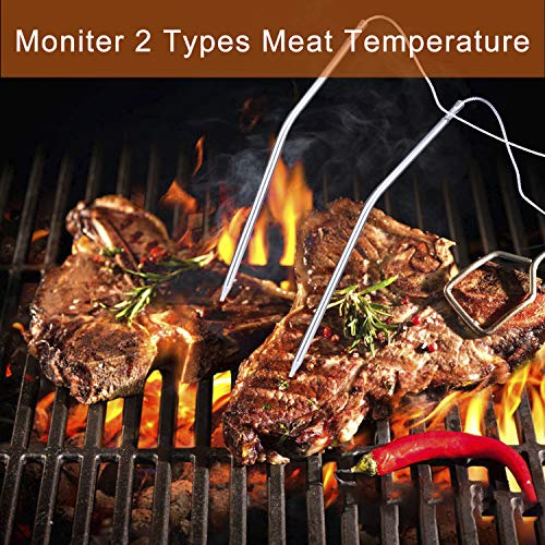 KULUNER Meat Thermometer Probe Replacement, Suitable for Oven