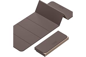 Foldable Yoga Mat,Exercise Mats for Home Workout,Comfortable and Durable,8mm Thick-Portable Folding Mat,Non Slip,Pilates Mat 