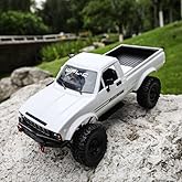 WPL C24-1 RC Rock Crawler 4x4 Truck Off Road 1/16 RC Crawler, Remote Control Truck Pickup RTR All Terrain RC CAR for Adults