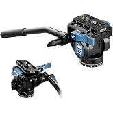 SIRUI Fluid Video Head AM-5VX, Lightweight Tripod Head with Quick Release Plate for Video Camera