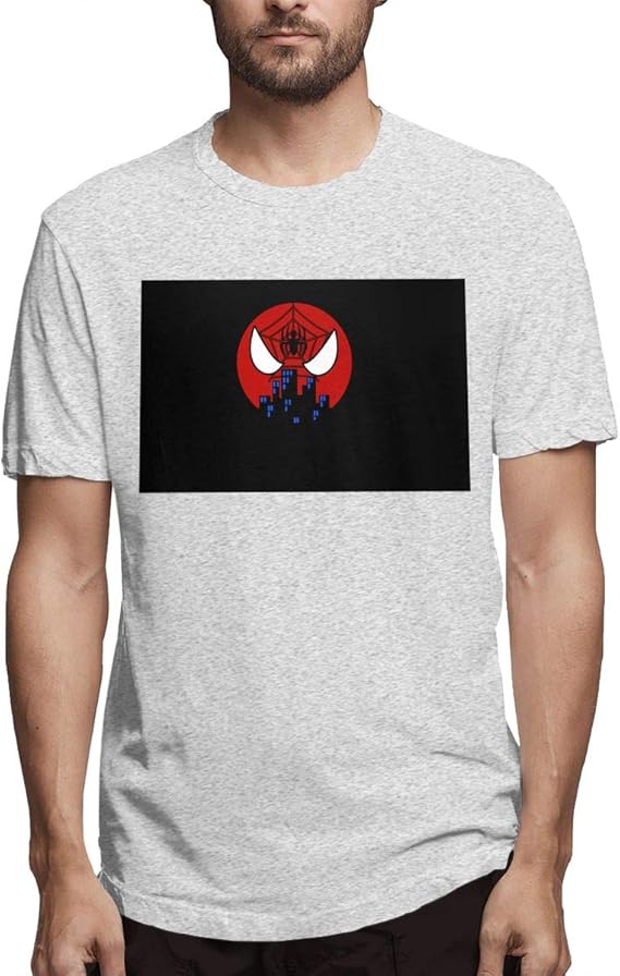 Amazon Co Jp Tシャツ 半袖 トップス 薄 マーベルユニバーススパイダーマン プリント シンプル 丸首 カジュアル メンズ 夏服 無地 綿 ファッション 丸襟 快適 微小弾性 カジュアルな服装 服 ファッション小物