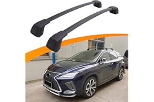 Snailfly Upgraded Crossbars Fit for 2016-2022 Lexus RX RX350 RX350L RX450h RX450hL Sunroof Freedom Roof Rack Cross Bars Cargo Carrier