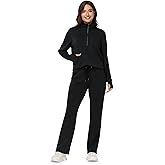 ROYAL MATRIX Women's Sweatsuits Set 2 Piece Tracksuits Outfits Half Zip Sweatshirt and Sweatpant Sets Long Sleeve Lounge Set