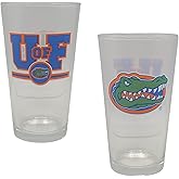 Boelter Brands Licensed NCAA Letterman 16oz Pint Glass (Florida Gators)
