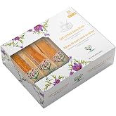 EUPHERBIA Grade A+ Saffron Rock Candy Sticks, 25 Pack, 450g (16 oz)
