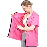 Mastectomy Recovery Shirt Post Surgery Shirt with Hidden Drain Pockets Port Access for Breast Reconstruction