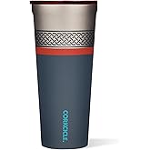 Corkcicle Disney Tumbler - Triple-Insulated Stainless Steel - Keeps Drinks Cold 9 Hours - Spill-Proof Lid - Reusable - Summer Drinkware Gift - Keeps Drinks Ice Cold - 24 oz - Thor