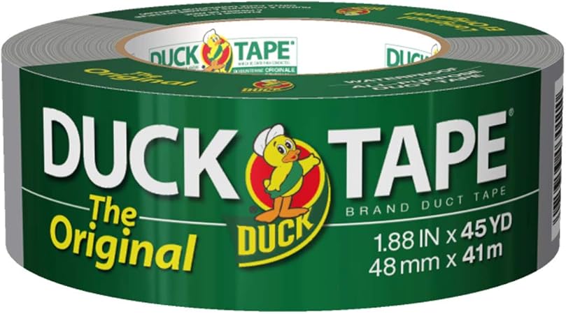Marca Duck, Rolo único, 1.88 Inch x 45 Yard, Gray