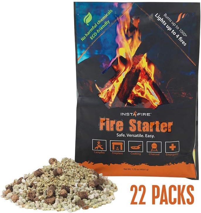 Instafire Emergency Fire Starter 22 Packs