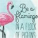 Dimensions 70-65168 Be A Flamingo Counted Cross Stitch Kit, 5