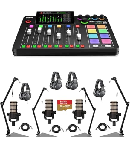 Amazon.com: Rode RODECaster Pro 2 Audio Production Console