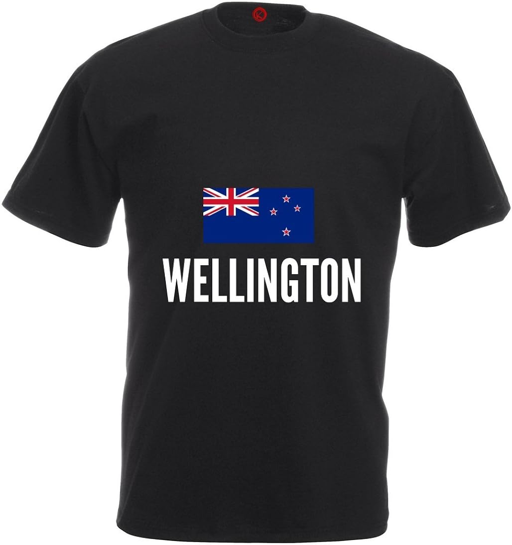 Tshirt WELLINGTON CITY black Amazon.ca Clothing & Accessories