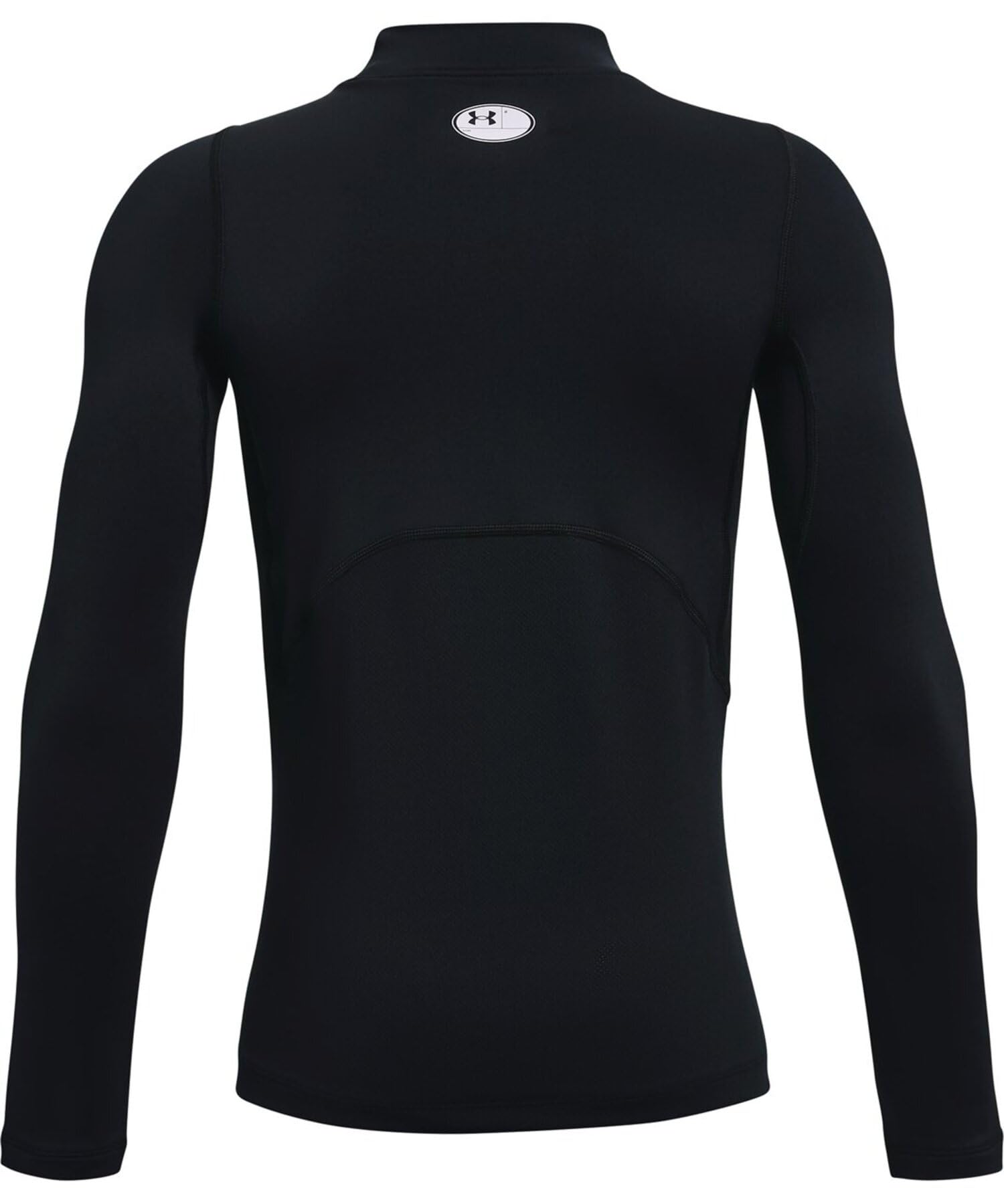 Under Armour Boys ColdGear Armour Mock Long Sleeve T-Shirt