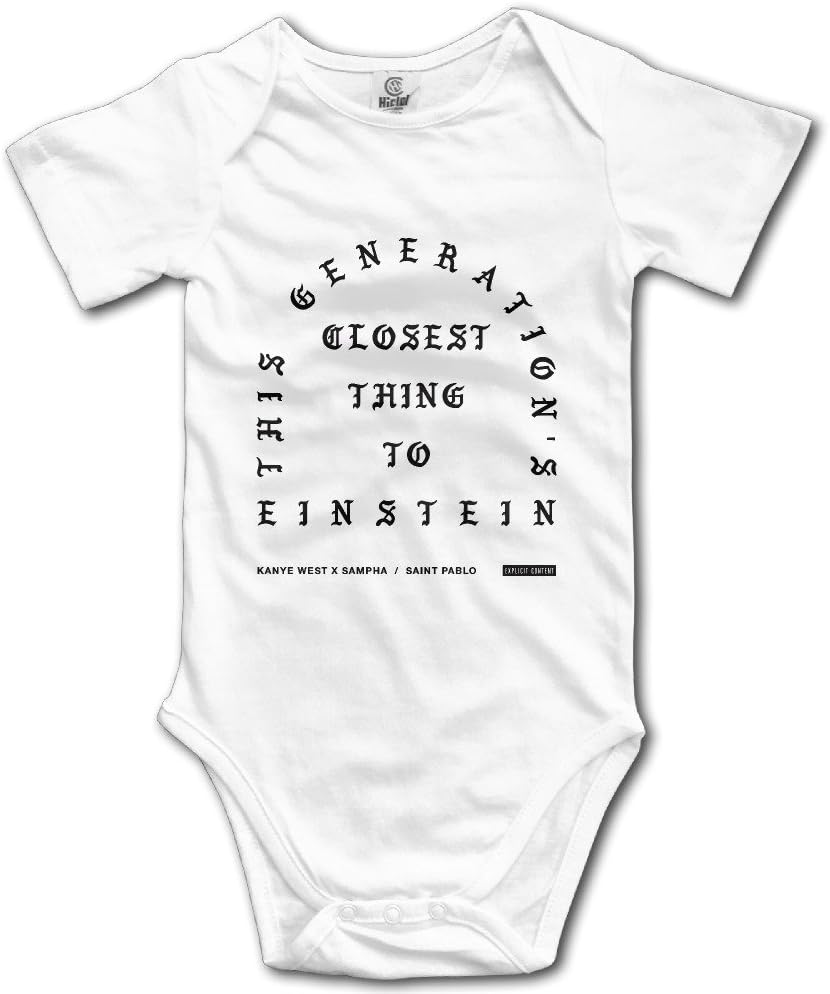 Unisex Kanye West Pablo Pop-Up Life Of Pablo Cd Baby Onesie