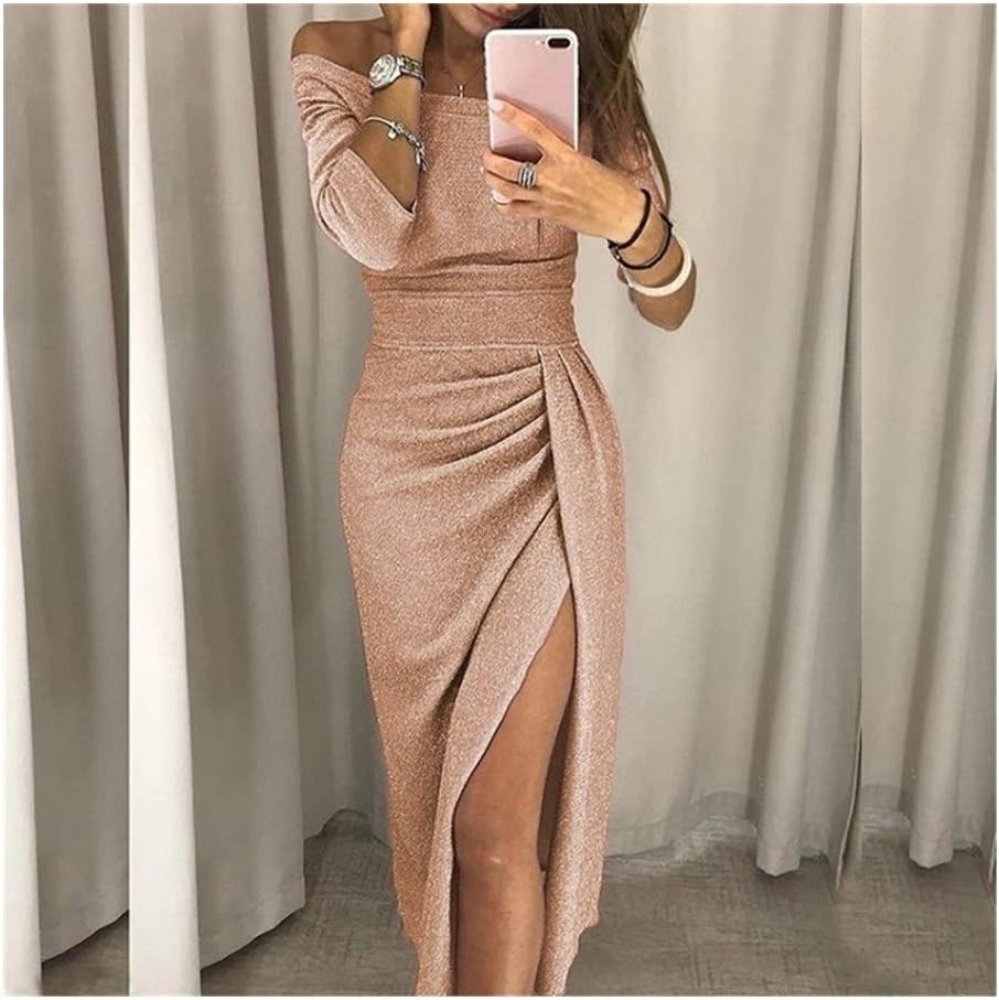 champagne color bodycon dress