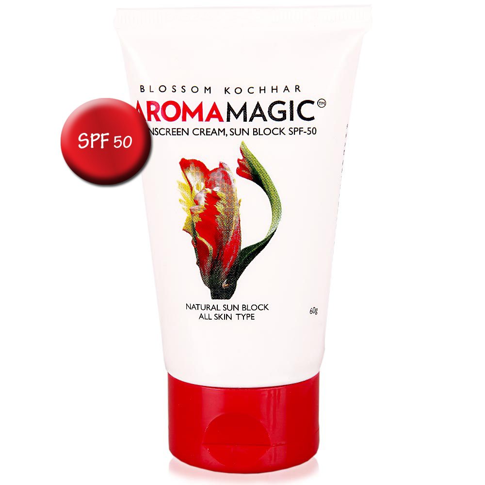 Aroma Magic Sunscreen Cream Sun Block Spf 50 60G Amazon.co.uk Beauty
