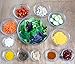 [Premium] 12 Piece Premium Glass Mixing Bowl Set Stackable Mise En Place Glass Prep Dish Set Borosilicate Glass Bowl Set