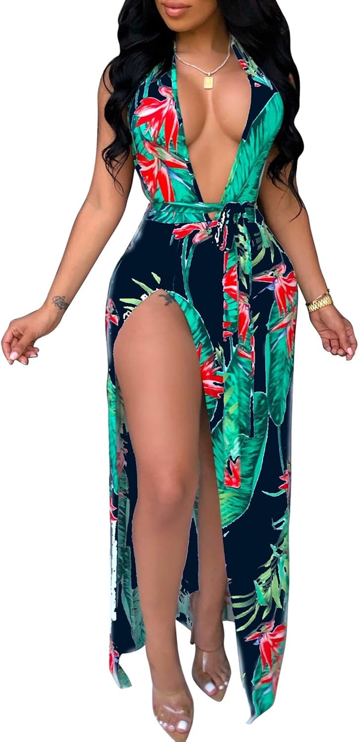 Amazon.com: Women's Sexy Deep V Neck 