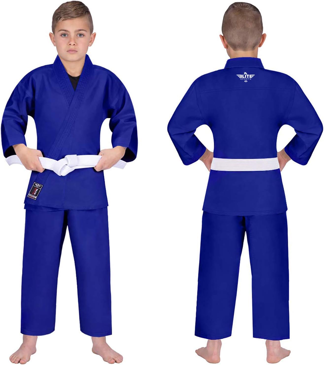 Uniforms Lightweight Karate Uniform for Youth with Free Belt Elite
