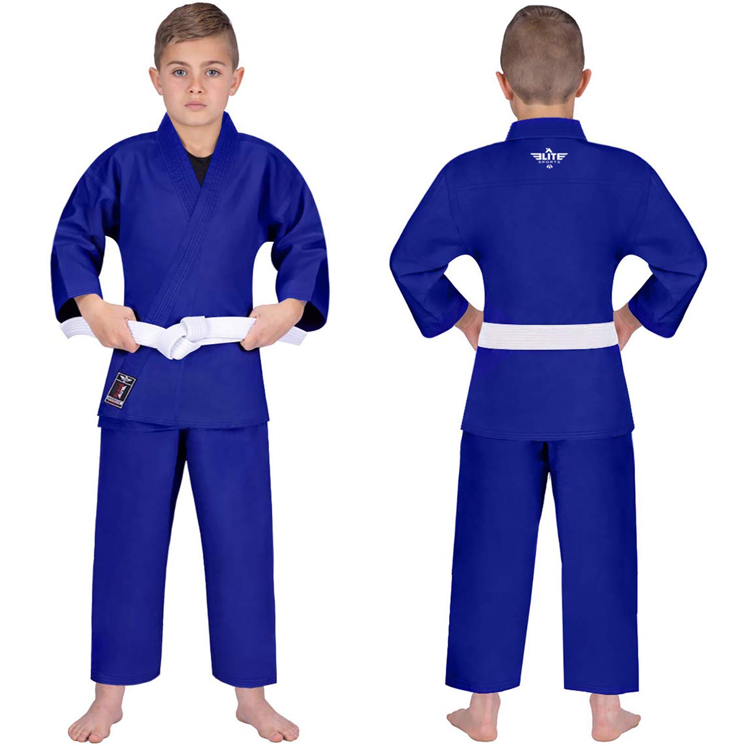 Elite Sports Kids Karate GI, Uniforms Lightweight Karate Uniform For