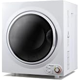 Panda Compact Dryer 13.2 lb Load Volume 1500W 120V, 3.5 Cu.Ft. | Portable Clothes Dryer Stainless Steel Tub; Vented Front Load Dryer; Ideal for Apartments, Dorms &amp; Small Laundry Spaces.