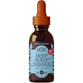 Herbs Etc. Deep Sleep Classic Liquid Extract, Vegan, 4 fl oz, 157 Servings | Holistic Sleep Supplement with Organic Chamomile, Lemon Balm, Passionflower, Melatonin-Free, Non-Habit Forming, Gluten-Free