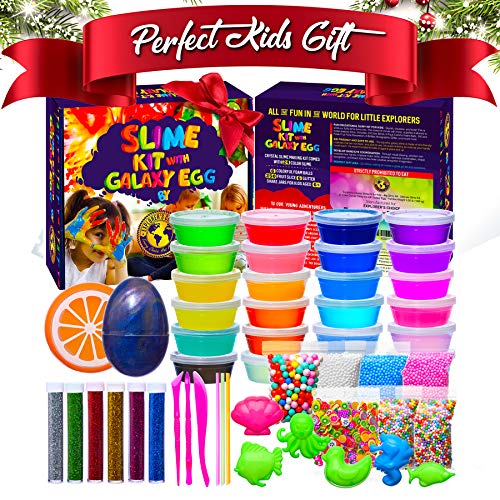 EXPLORER'S CHOICE Slime Kit for Girls and Boys DIY Big Slime Kit 3.55