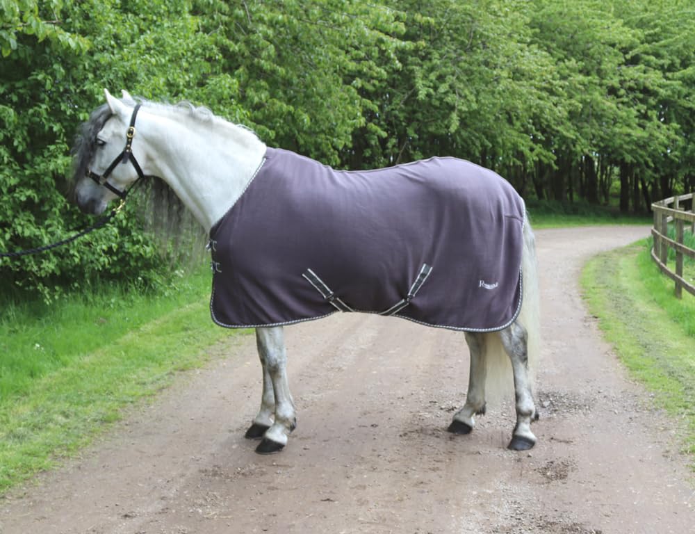 Rhinegold Elite Fleece Rug-6/9-Grey