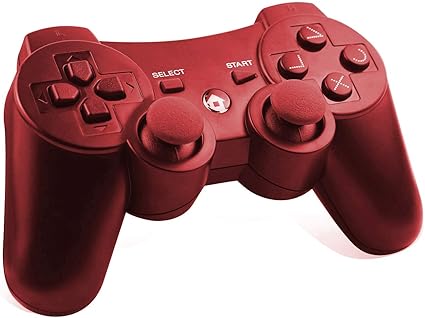 Amazon Co Jp 21 改良 Diestord Ps3 コントローラー Bluetooth ワイヤレス ゲームパッド Usb ケーブル 振動機能 赤 家電 カメラ