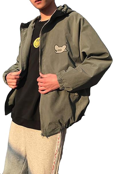 Amazon Alhyla メンズ フードパーカ Ma 1 アウター メンズ ジャケット パーカー カジュアル 春 夏 長袖 野球服 メンズ アウター ブルゾン バイク アウトドア 40代 50代 テーラード ジャケット コート ジャケット 通販