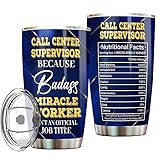 MONIZILUCKY Call Center Supervisor Tumbler