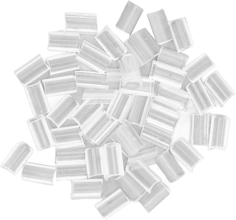 YUYTE 2 Bag U-Tip Keratin Clear Granule Beads Italian Transparent Fusion Glue