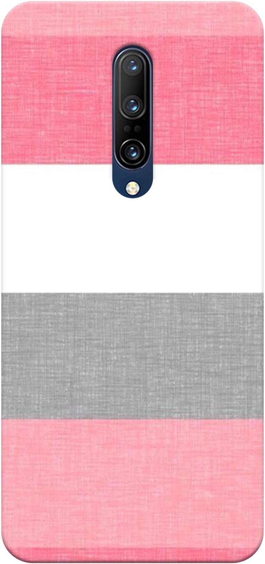 PICWIK® Designer Printed Back Cover/Hard Case for OnePlus 7 Pro (Colored Rectangles Designs/Pattern) - J719