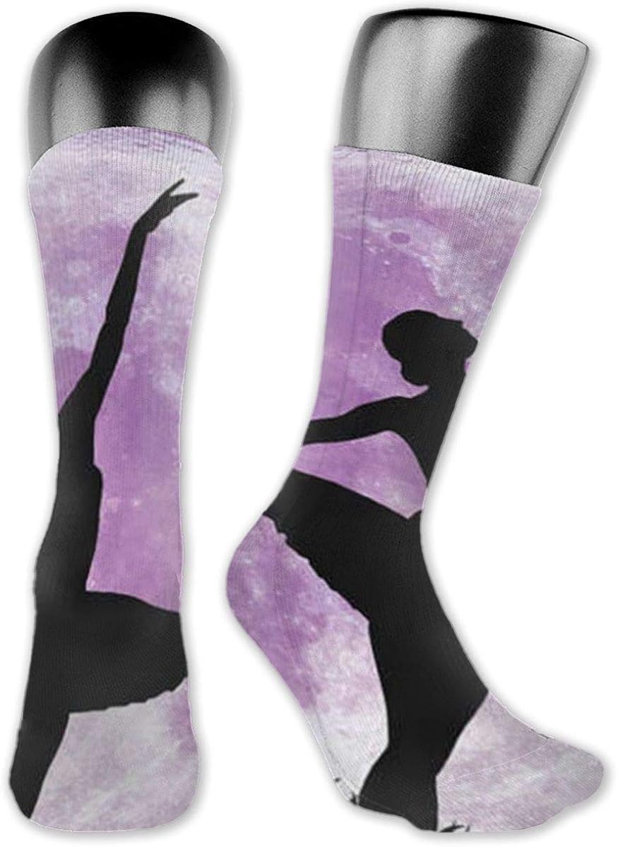 Ballerina Dance Printed Crew Socks Colorful UnisexAdult Socks Amazon