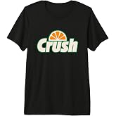 Crush Orange Slice Graphic Throwback Design Premium Tri-blend T-Shirt
