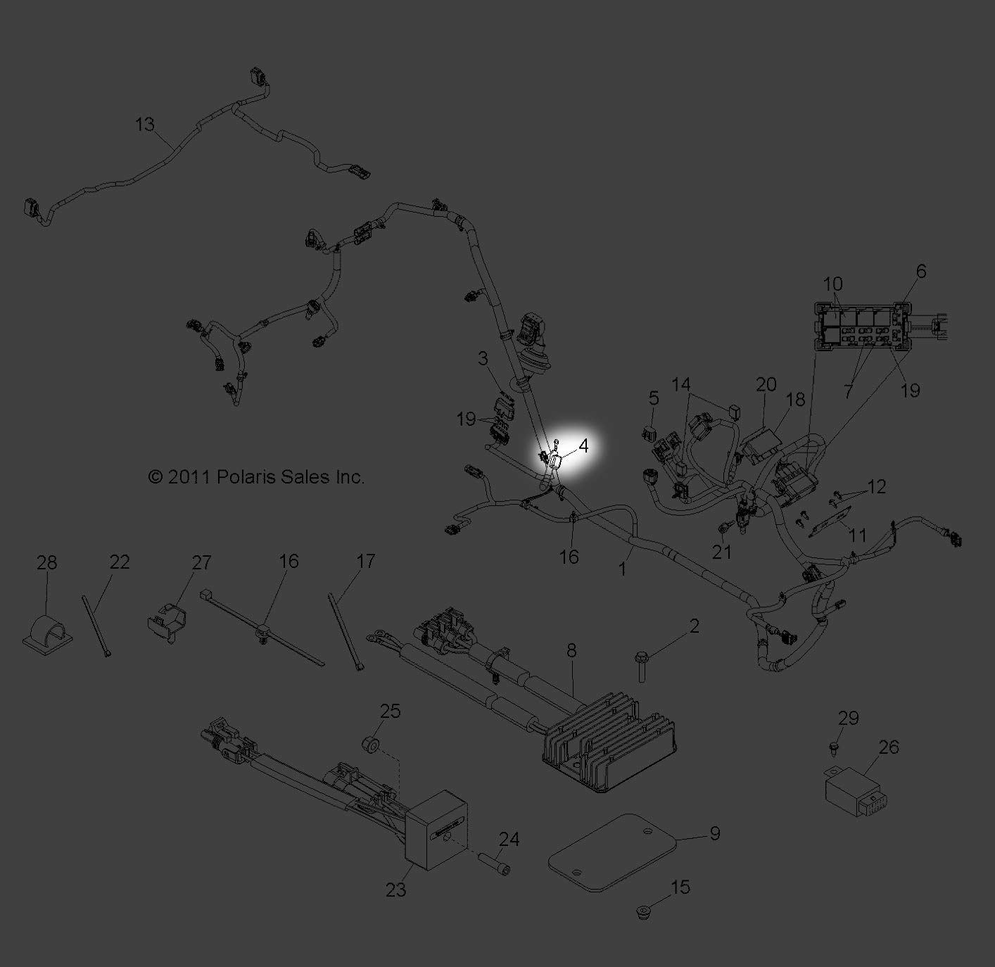 Amazon.com: Polaris 2007-2019 Brutus Pto Rzr 800 Breaker Circuit 20 Amp  Sealed 2410881 New Oem: Automotive