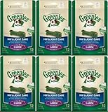 GREENIES Hip & Joint Care Dental Chew Large 6.75lbs (6 x 18oz)